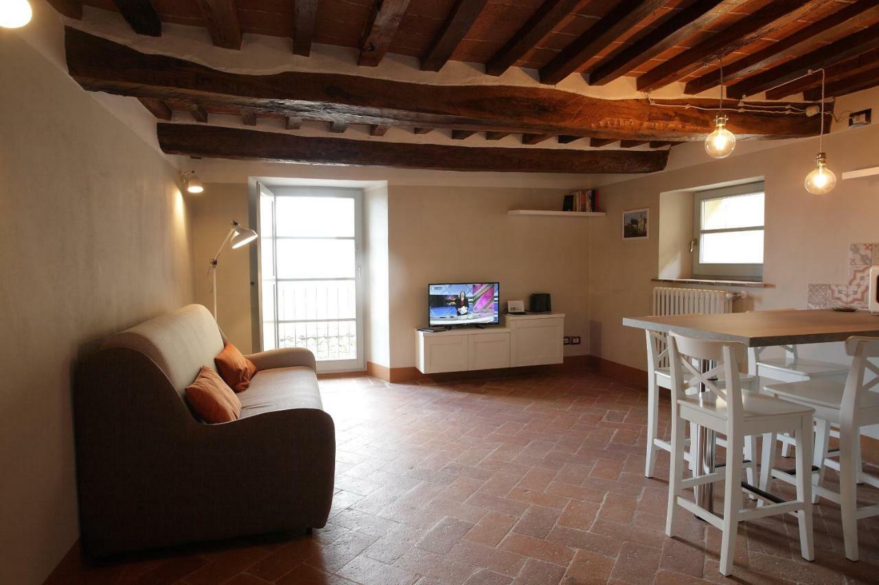 Ferienwohnung Mezzanino L Palazzo Gagnoni Grugni Montepulciano Stazione Exterior foto