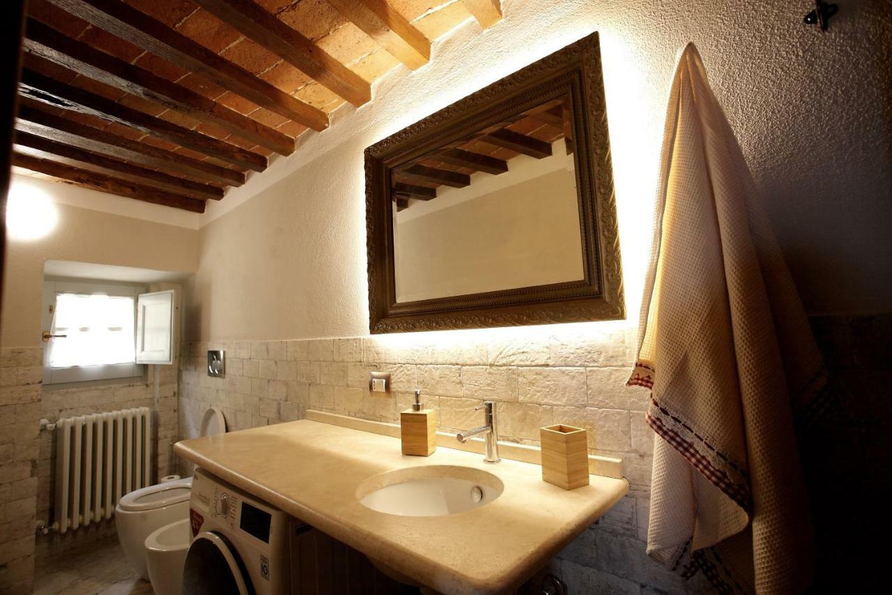 Ferienwohnung Mezzanino L Palazzo Gagnoni Grugni Montepulciano Stazione Exterior foto