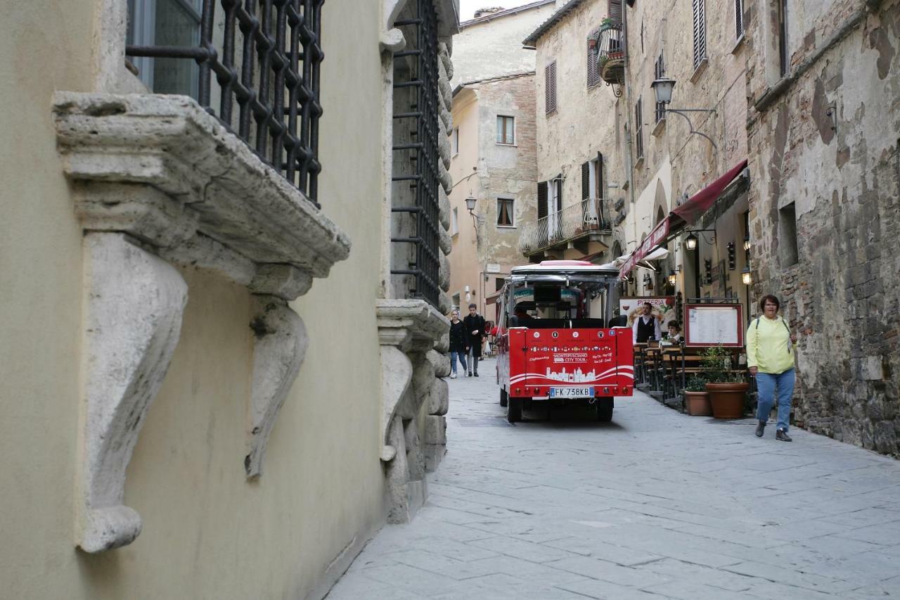 Ferienwohnung Mezzanino L Palazzo Gagnoni Grugni Montepulciano Stazione Exterior foto