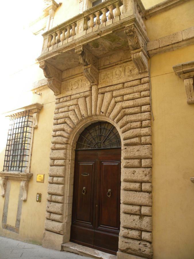 Ferienwohnung Mezzanino L Palazzo Gagnoni Grugni Montepulciano Stazione Exterior foto