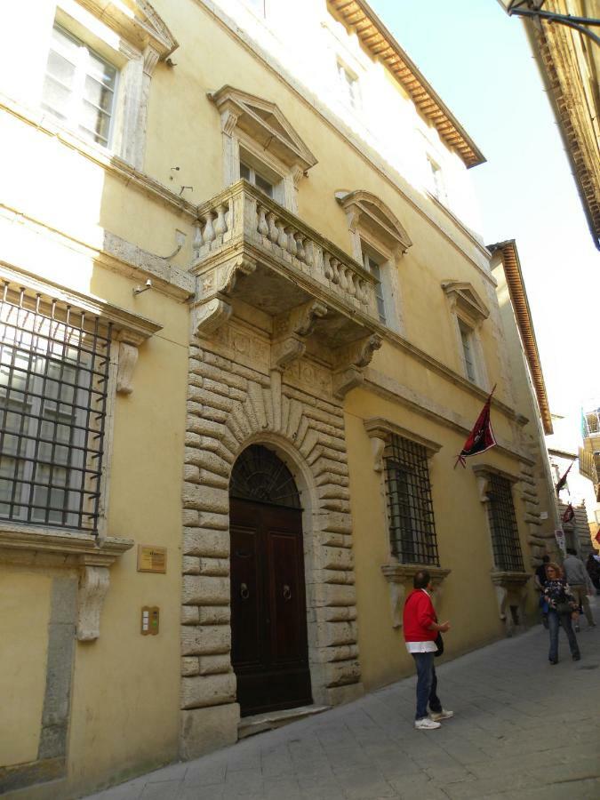 Ferienwohnung Mezzanino L Palazzo Gagnoni Grugni Montepulciano Stazione Exterior foto